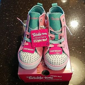 Size 11 new sketchers twinkle toes